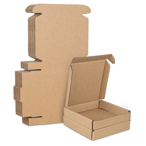 corrugated cardboard shipping boxes 10x10x2cm